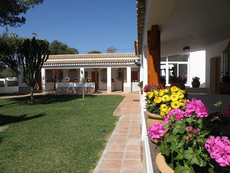 Hostal Las Acacias Los Canos De Meca Luaran gambar